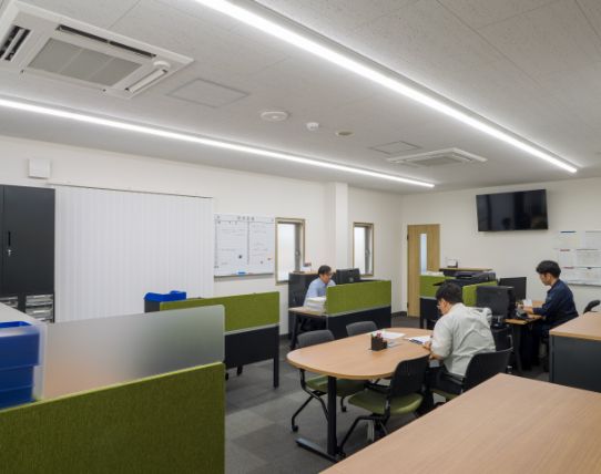 オフィスの打ち合わせスペース