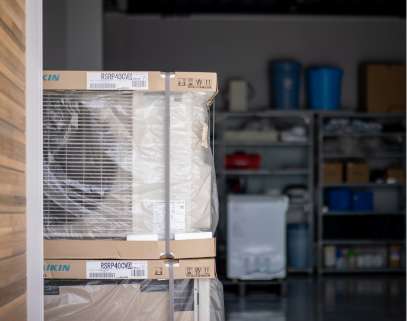 家庭用ルームエアコン工事のイメージ